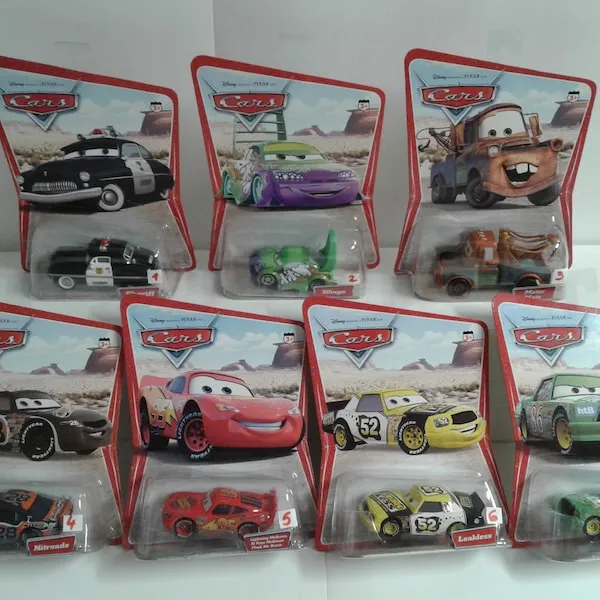 53412 cars diecast gift wrapping