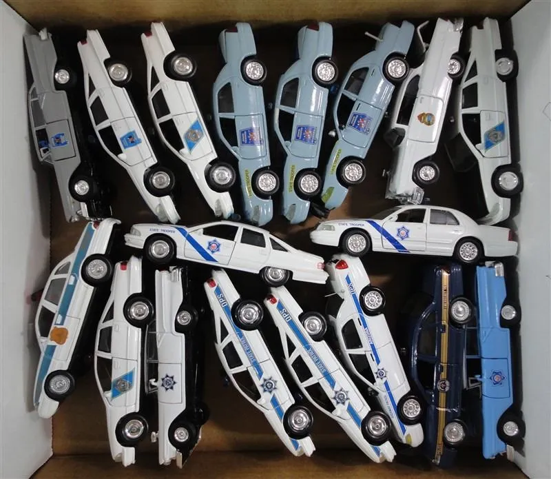 53414 nj state police diecast car detail