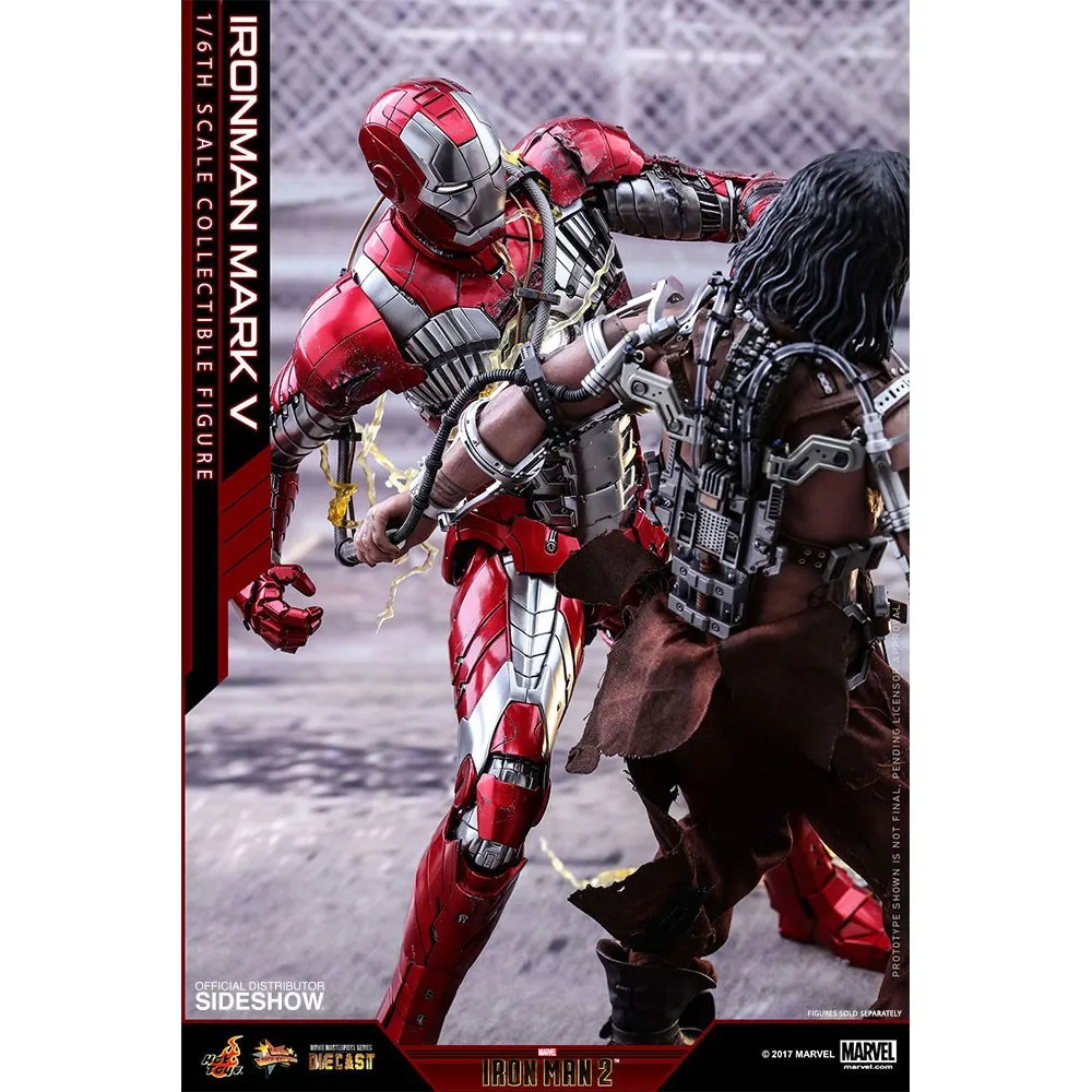 53444 iron man mark 5 hot toys diecast accessories