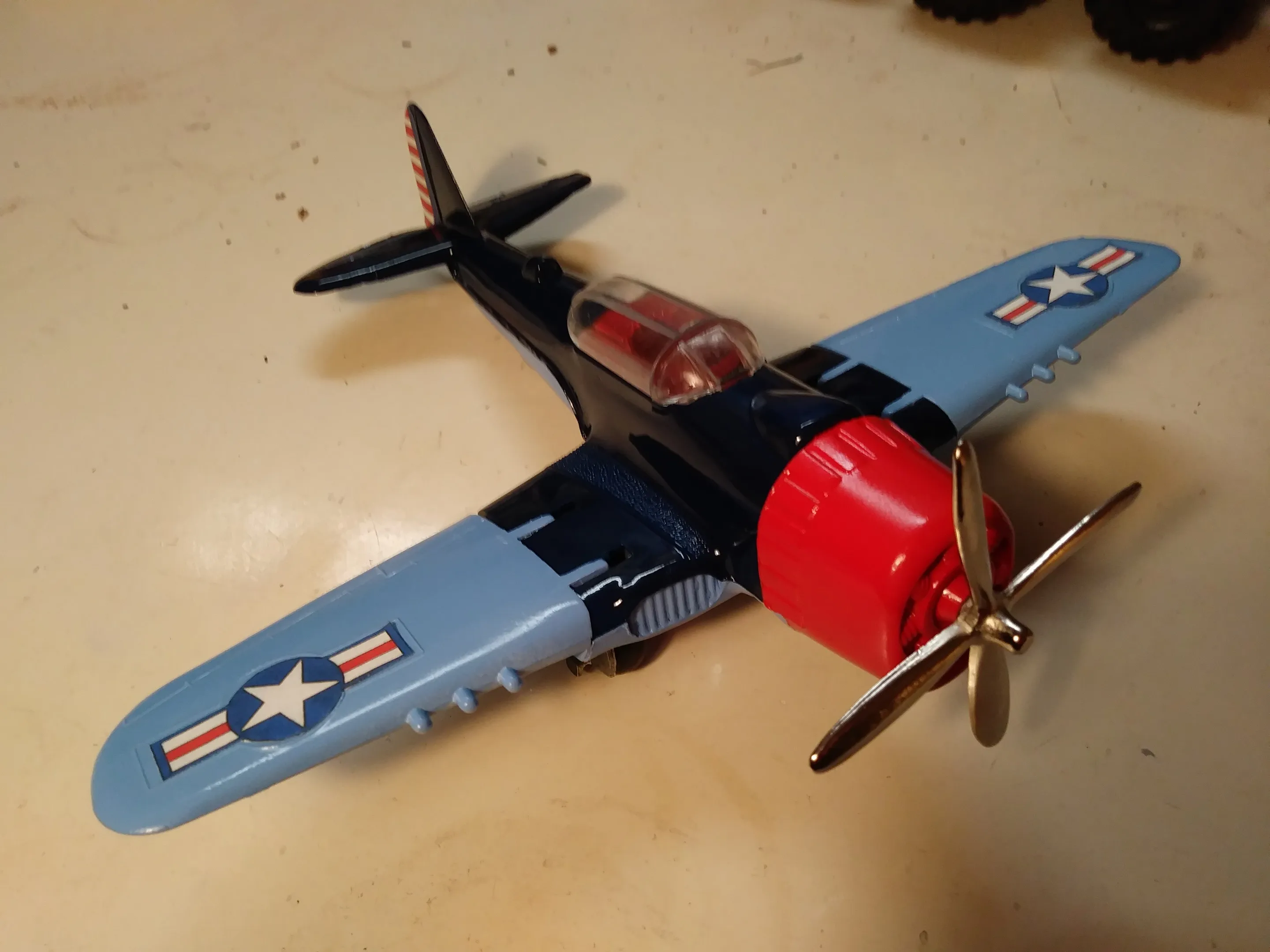 53470 hubley diecast airplane restoration