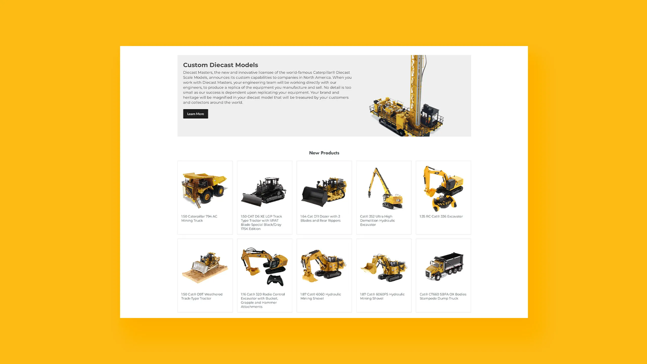 53492 diecast masters display