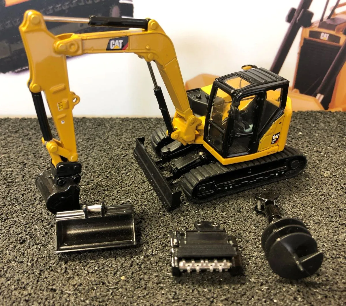53510 diecast mini excavator boom