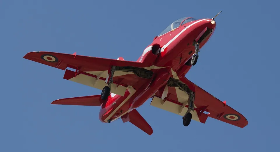 53577 red arrow diecast plane construction