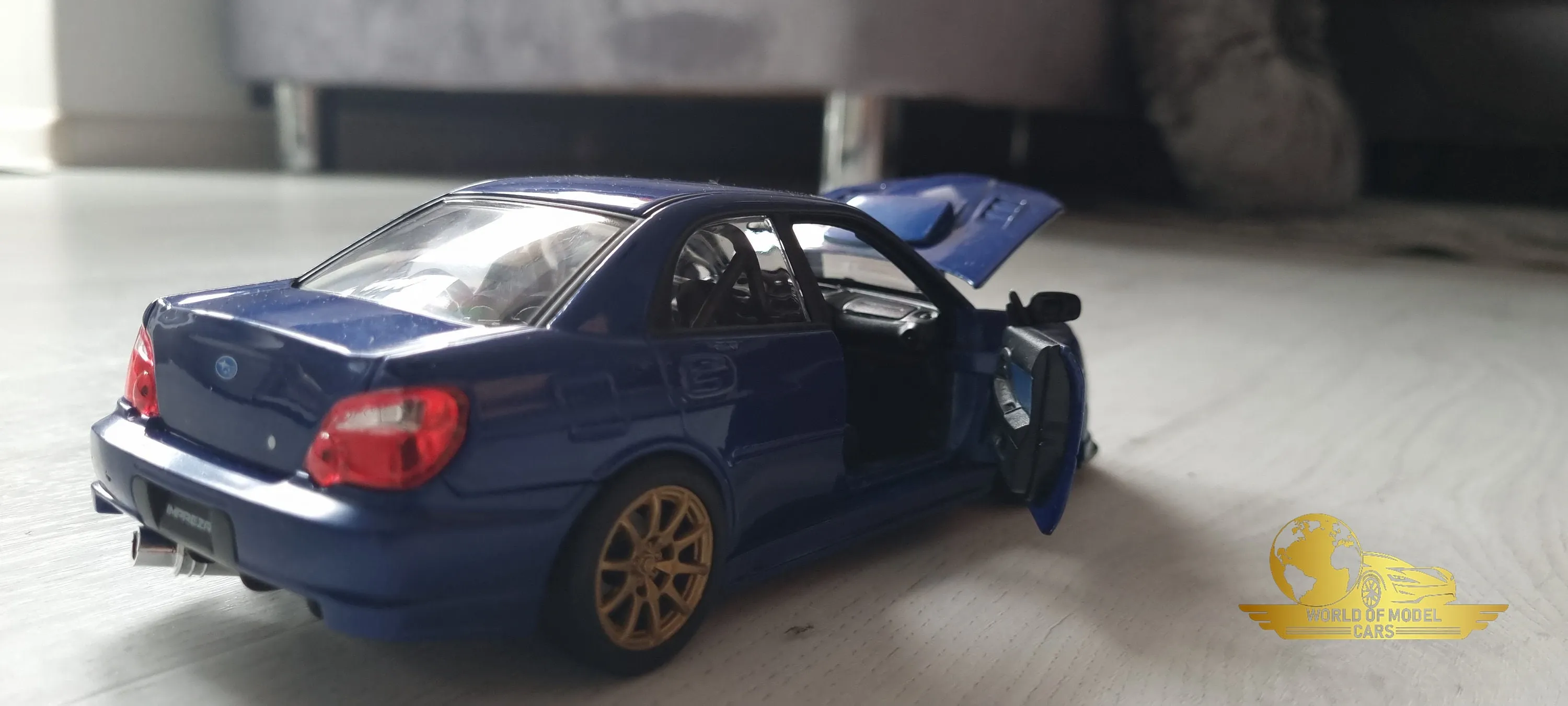 53696 impreza 22b diecast model