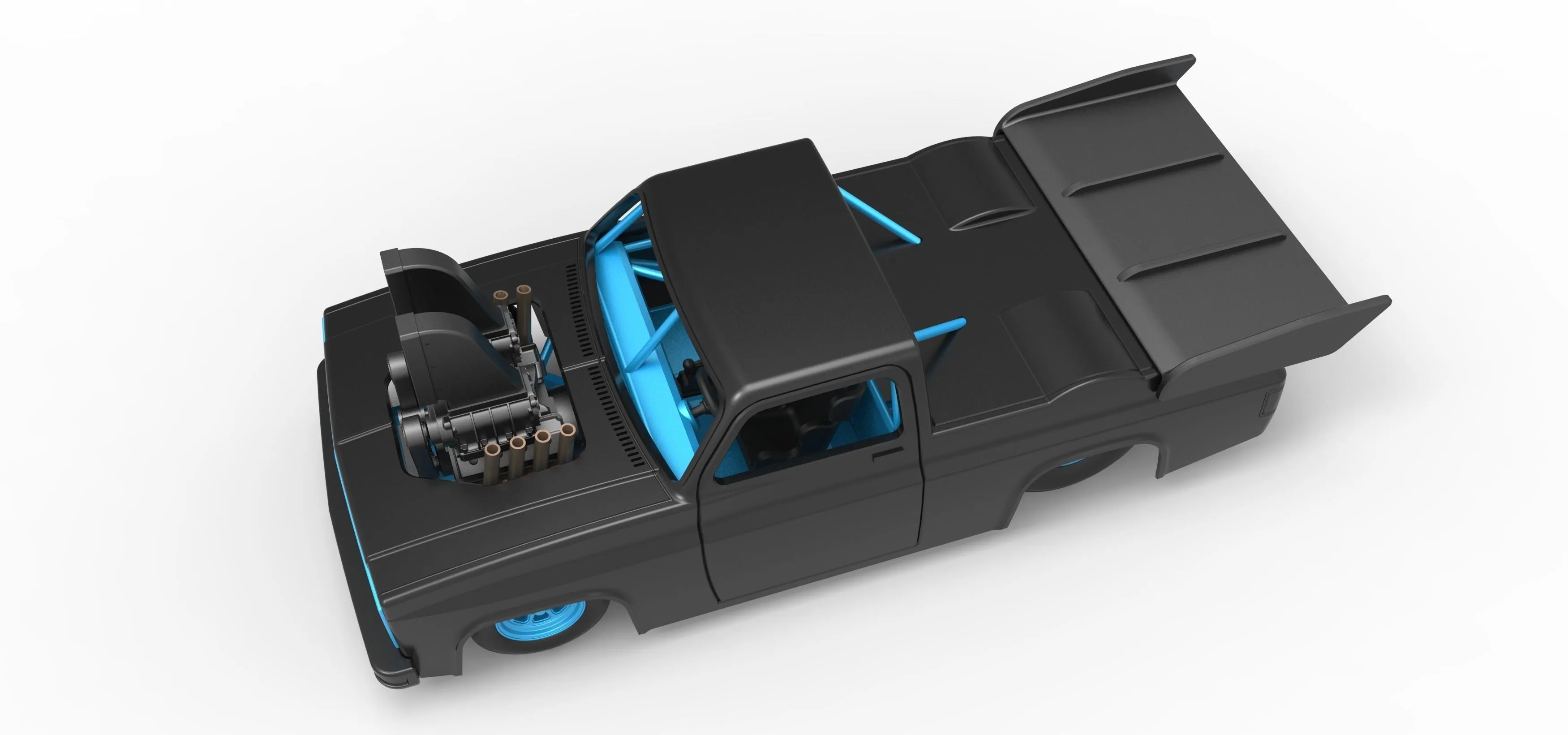 53715 john force castrol gtx dragster