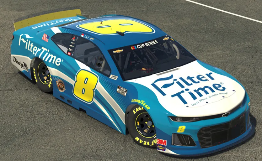 53716 dale jr iracing diecast national guard