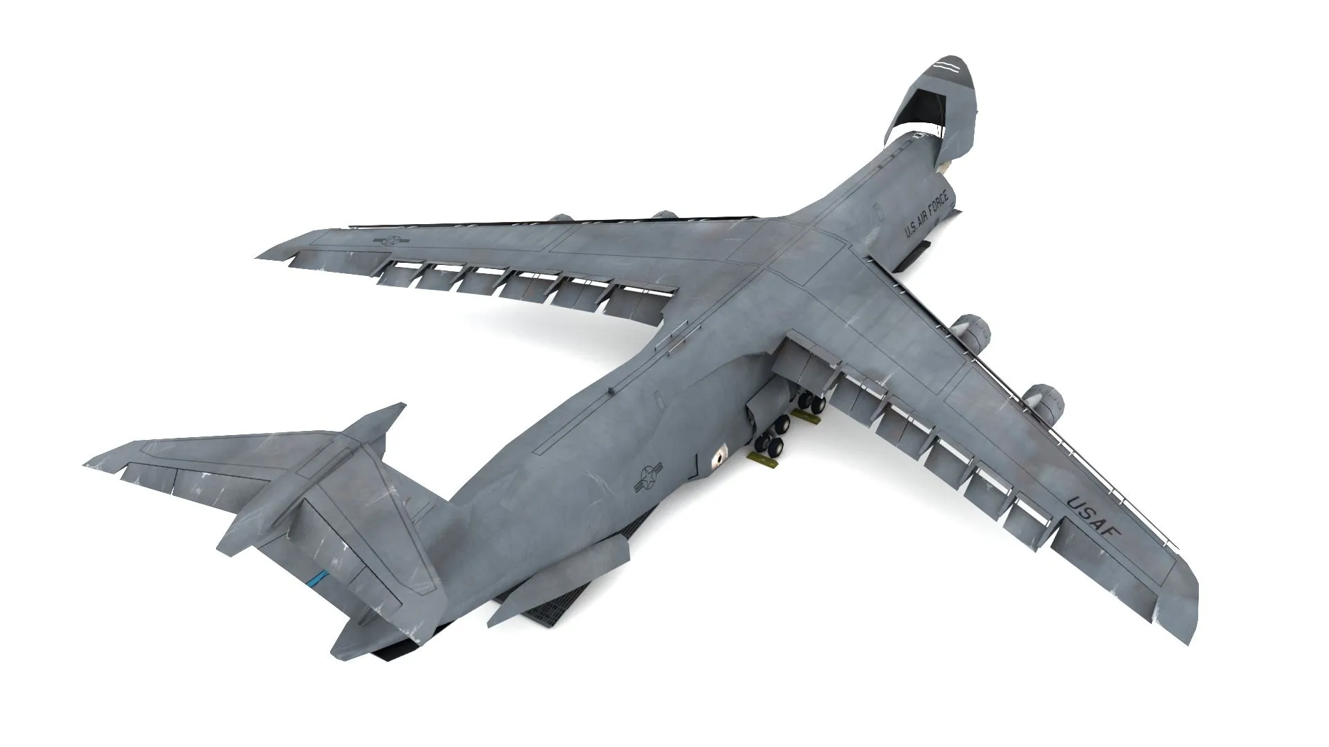 53718 c5 galaxy diecast model 3