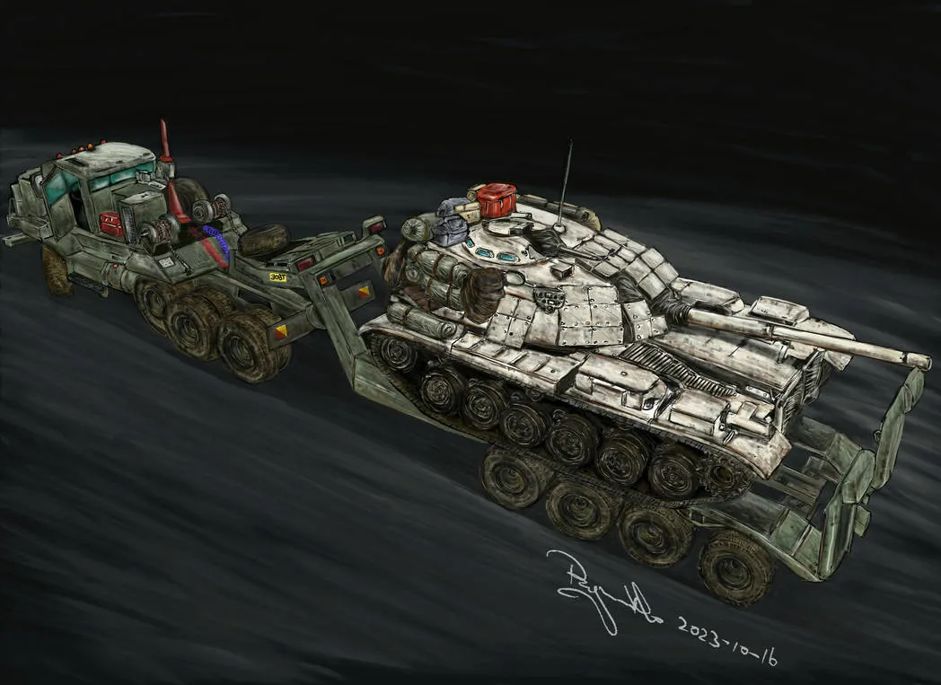 53780 diecast tank transporter ramps